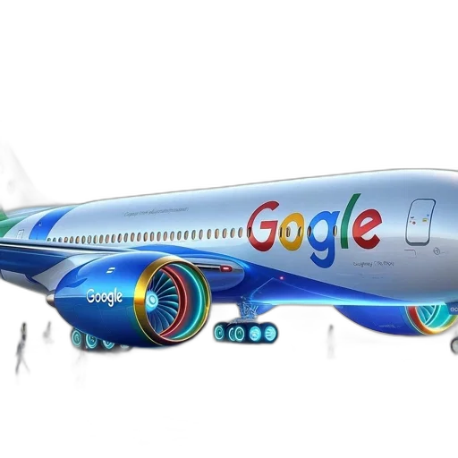 concept art, 3d render, airplane, bearing transparent PNG cut-out