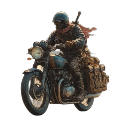 jacket, weapon, car, animal transparent PNG cut-out