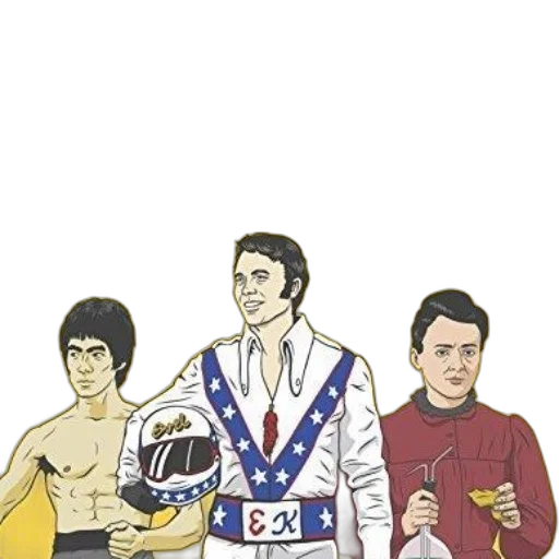 jacket, cartoon, comic book art, pixel art transparent PNG cut-out