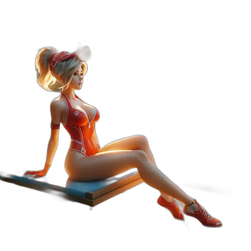 concept art, 3d render, fantasy art, comic book art transparent PNG cut-out
