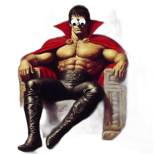 comic book art, concept art, fantasy art, pixel art transparent PNG cut-out