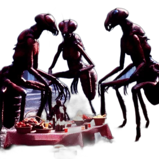 creature, robot, food, staff transparent PNG cut-out