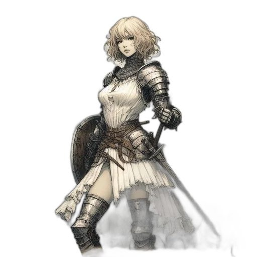 sword, dress, weapon, staff transparent PNG cut-out