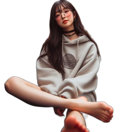 shoes, jacket, dress, face transparent PNG cut-out