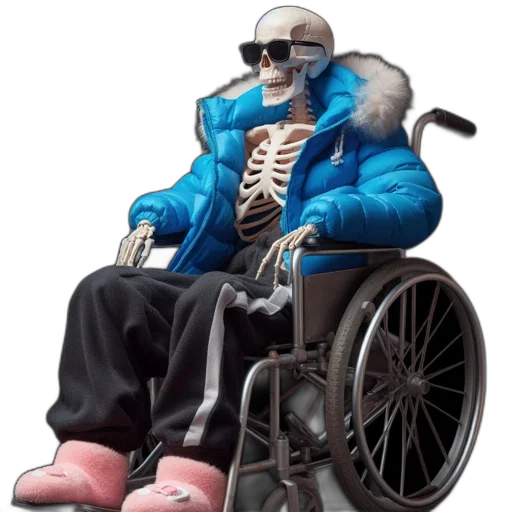 jacket, robot, shoes, face transparent PNG cut-out