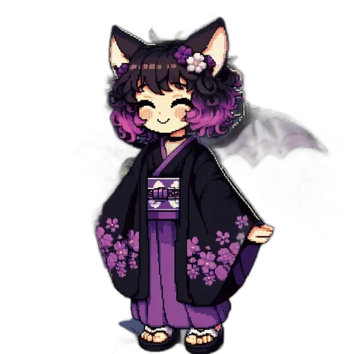 staff, pixel art, anime, fantasy art transparent PNG cut-out