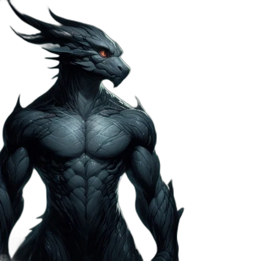 dragon, creature, animal, concept art transparent PNG cut-out