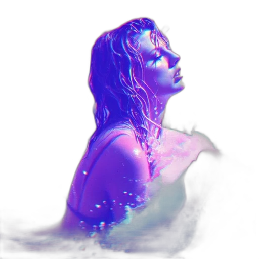 photorealistic, vaporwave, concept art, watercolor transparent PNG cut-out