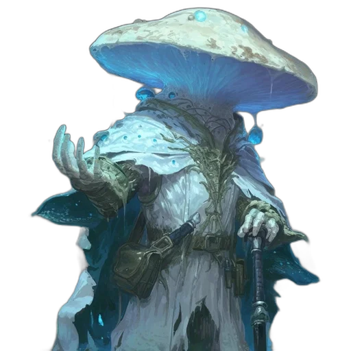 hat, creature, staff, dragon transparent PNG cut-out