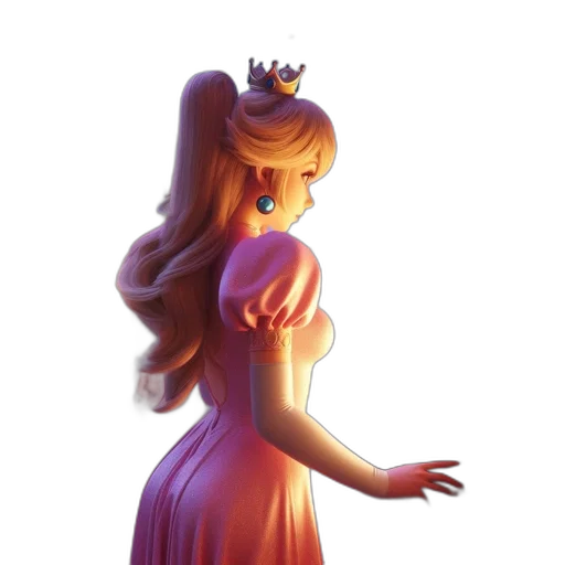 dress, crown, hair, jewelry transparent PNG cut-out