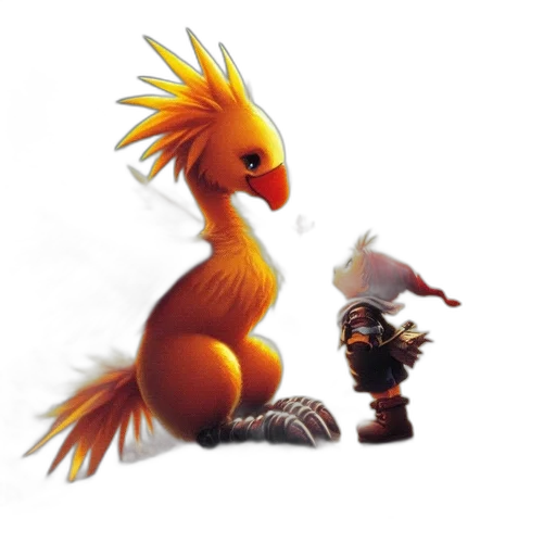 dragon, creature, staff, animal transparent PNG cut-out