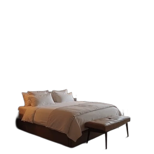 furniture, crown, staff, 3d render transparent PNG cut-out