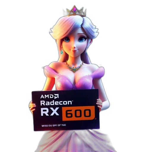 crown, dress, robot, 3d render transparent PNG cut-out