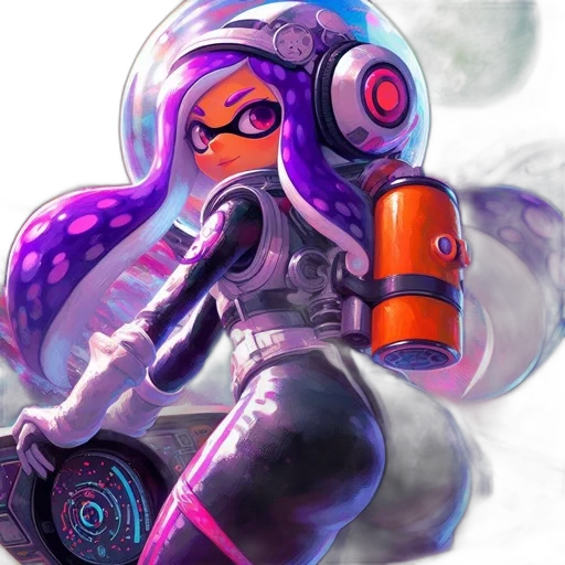 weapon, robot, staff, concept art transparent PNG cut-out