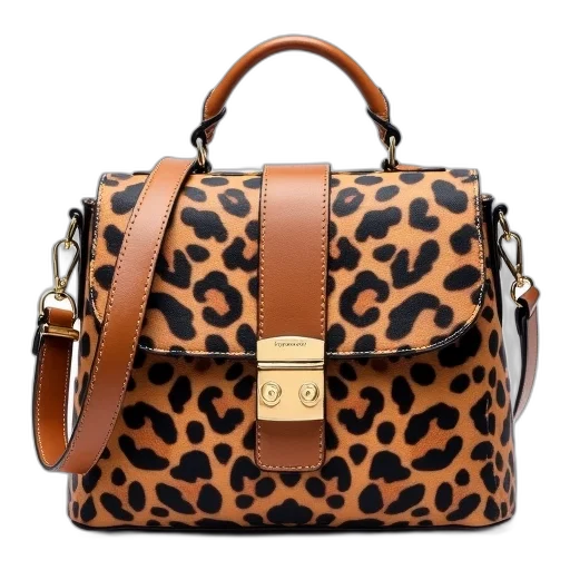 blantui, new, leopard, leather transparent PNG cut-out