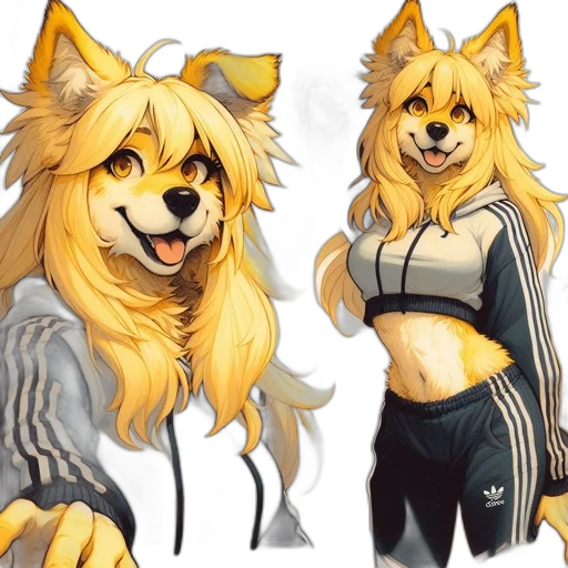 animal, jacket, concept art, anime transparent PNG cut-out