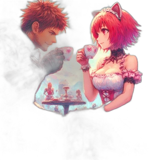 weapon, dress, fantasy art, concept art transparent PNG cut-out