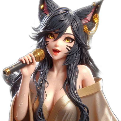 staff, fantasy art, concept art, anime transparent PNG cut-out