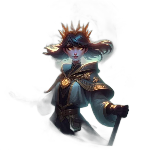 staff, fantasy art, concept art, pixel art transparent PNG cut-out