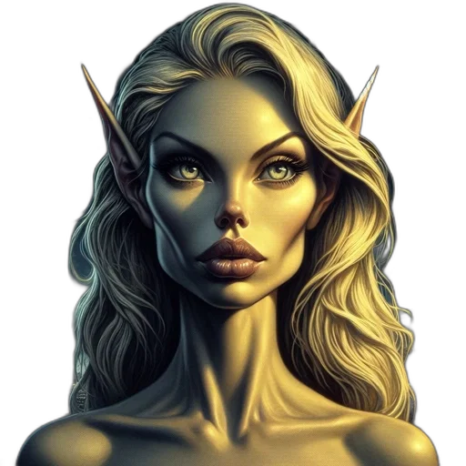 face, staff, mask, fantasy art transparent PNG cut-out