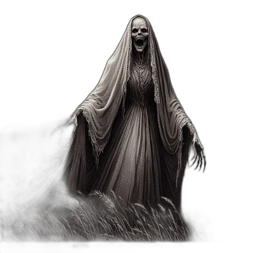 creature, dress, mask, face transparent PNG cut-out