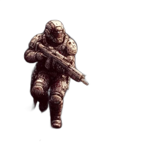 weapon, creature, robot, animal transparent PNG cut-out