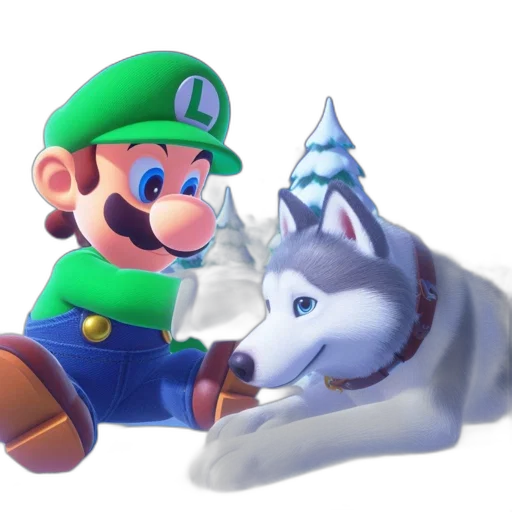 animal, hat, weapon, staff transparent PNG cut-out