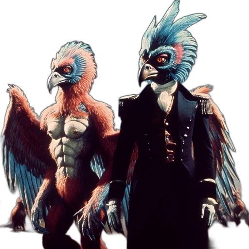mask, creature, staff, animal transparent PNG cut-out