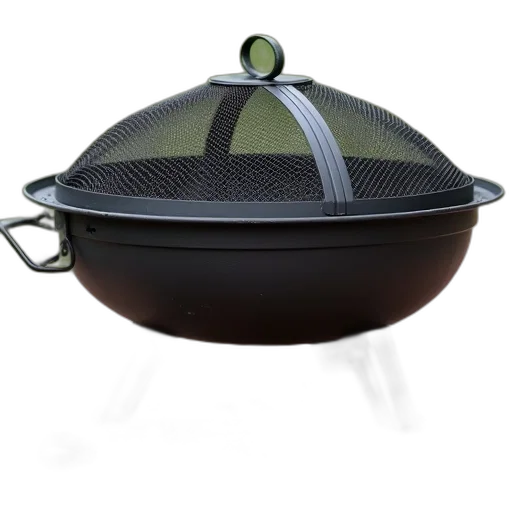 hat, food, 3d render, black transparent PNG cut-out