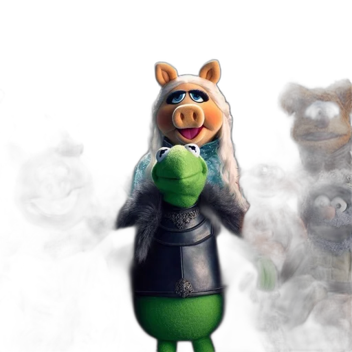 staff, mask, animal, jacket transparent PNG cut-out