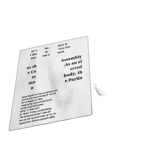 3d render, document, titled, par transparent PNG cut-out