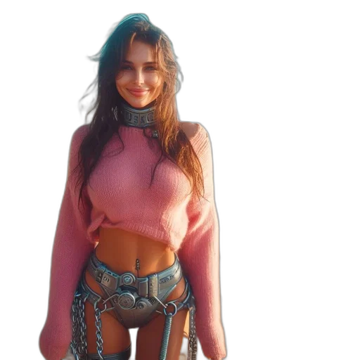 jacket, jewelry, dress, sword transparent PNG cut-out