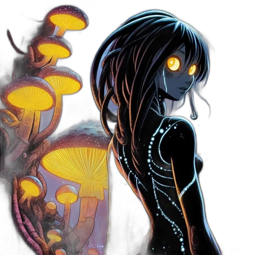 creature, concept art, comic book art, fantasy art transparent PNG cut-out