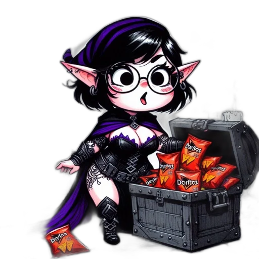 fantasy art, concept art, pixel art, cartoon transparent PNG cut-out