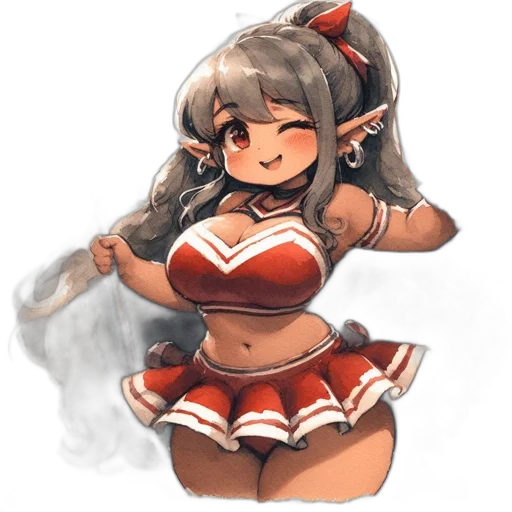 staff, weapon, dress, creature transparent PNG cut-out