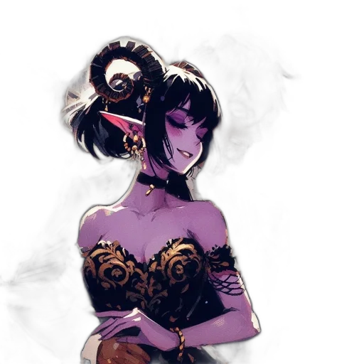 mask, staff, dragon, dress transparent PNG cut-out