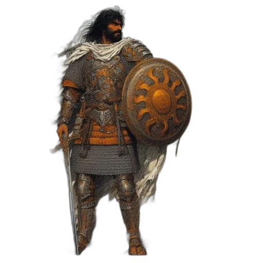 sword, weapon, staff, fantasy art transparent PNG cut-out