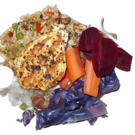 food, plate, fork, featuring transparent PNG cut-out
