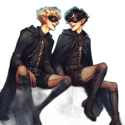 jacket, concept art, watercolor, fantasy art transparent PNG cut-out