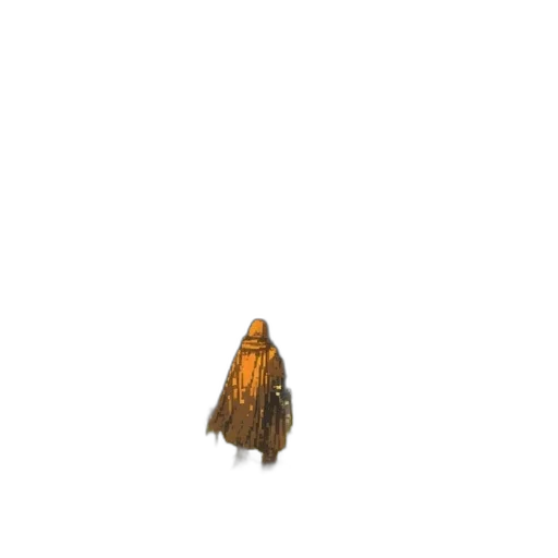 jacket, dress, staff, hair transparent PNG cut-out