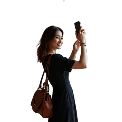 staff, dress, jewelry, face transparent PNG cut-out