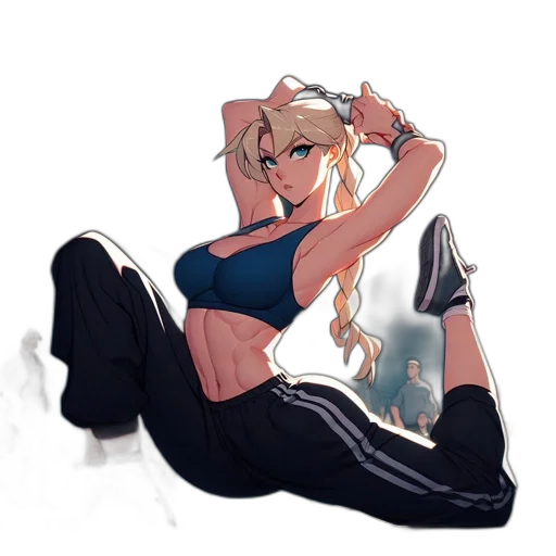staff, weapon, dress, anime transparent PNG cut-out