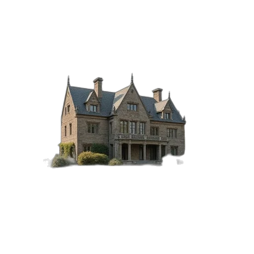 building, staff, crown, 3d render transparent PNG cut-out