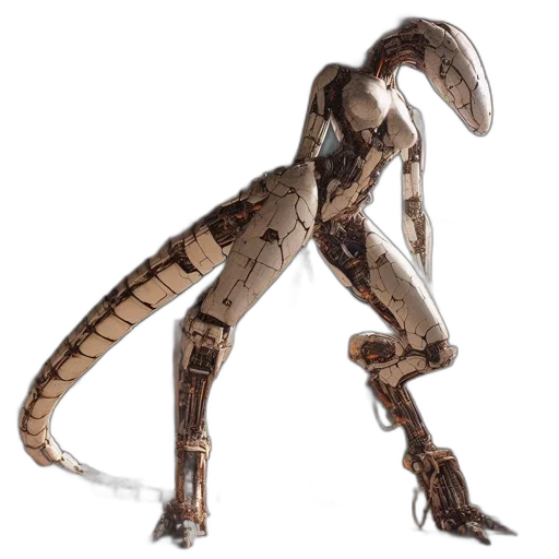 robot, creature, dragon, animal transparent PNG cut-out