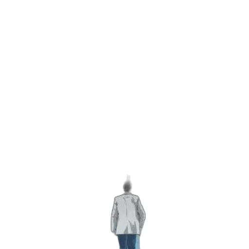 robot, jacket, staff, dress transparent PNG cut-out