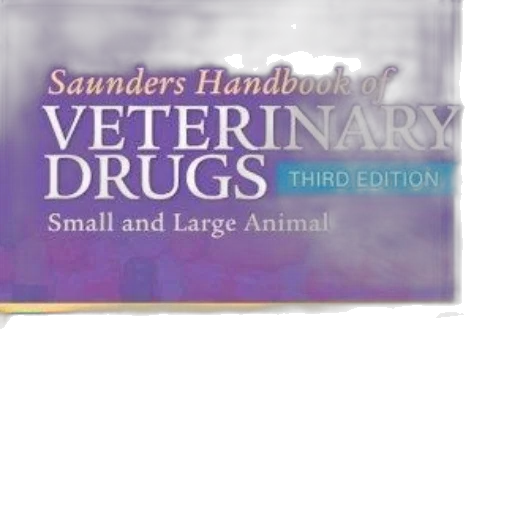 saunders, handbook, veterinary, drugs transparent PNG cut-out