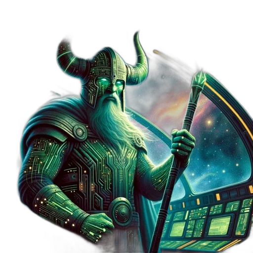 fantasy art, concept art, comic book art, green transparent PNG cut-out