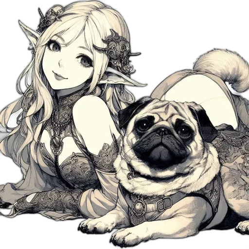 animal, creature, dragon, crown transparent PNG cut-out
