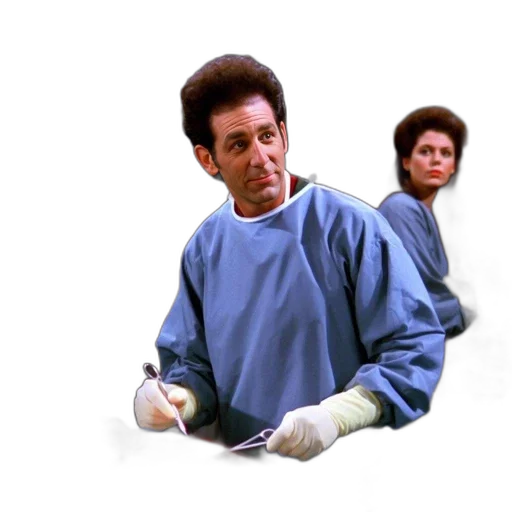 staff, hair, jacket, vaporwave transparent PNG cut-out
