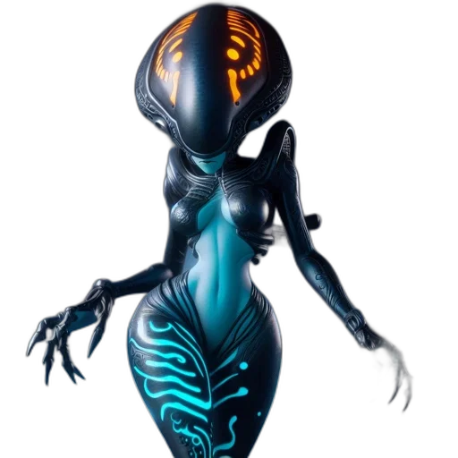 robot, dress, creature, mask transparent PNG cut-out